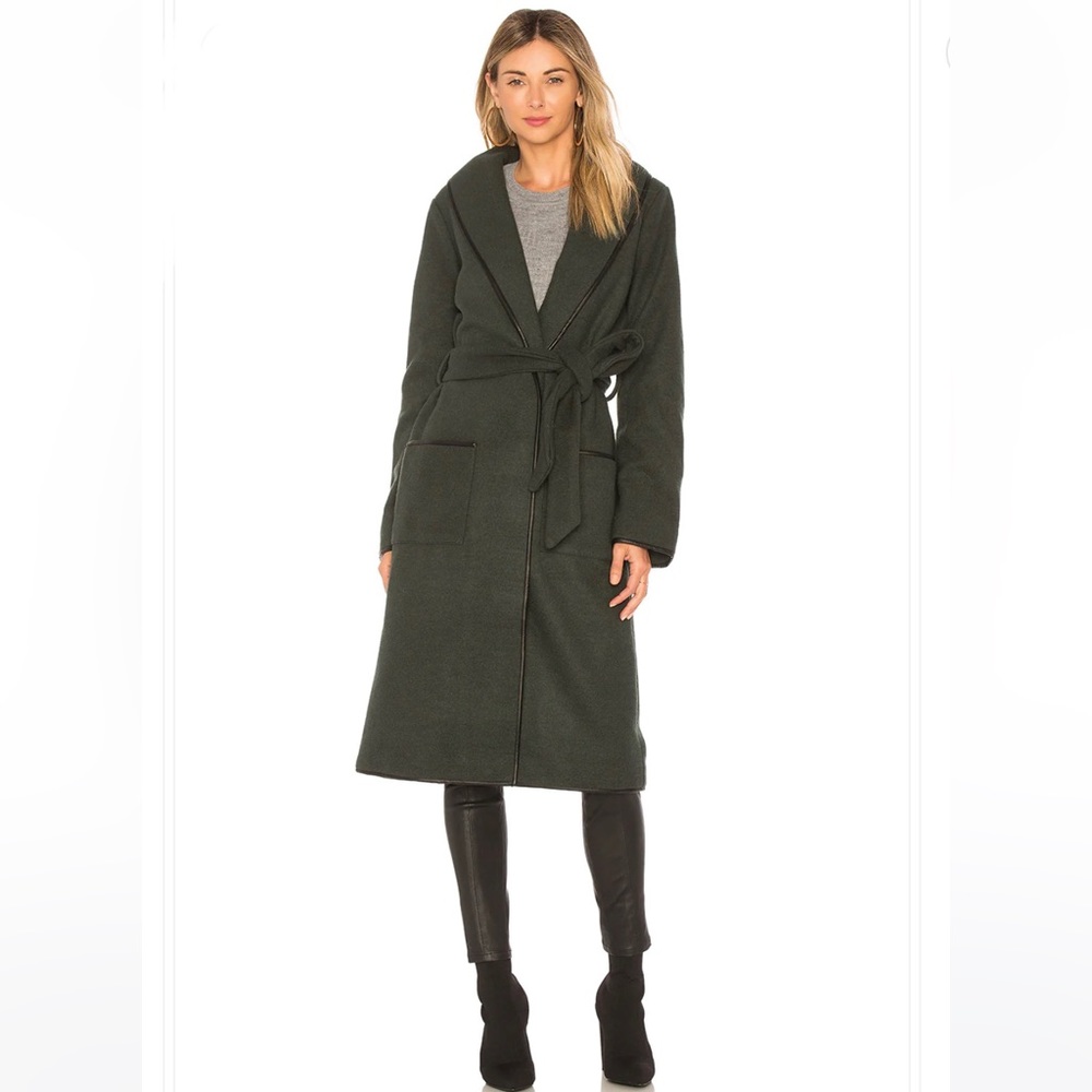 NWT Tularosa Nadia Coat Green Size Large - Picture 2 of 16